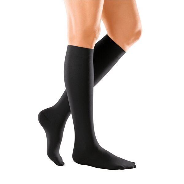 Compression socks DUOMED below-knee stocking with close toes, shorter lenght Compression socks DUOMED below-knee stocking with close toes, shorter lenght