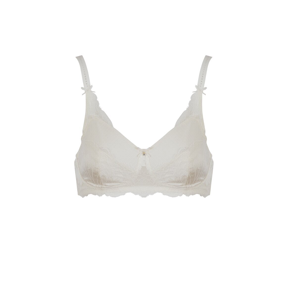 Aurelie Non-wired Bra - Off white 1 Aurelie Non-wired Bra - Off white 1