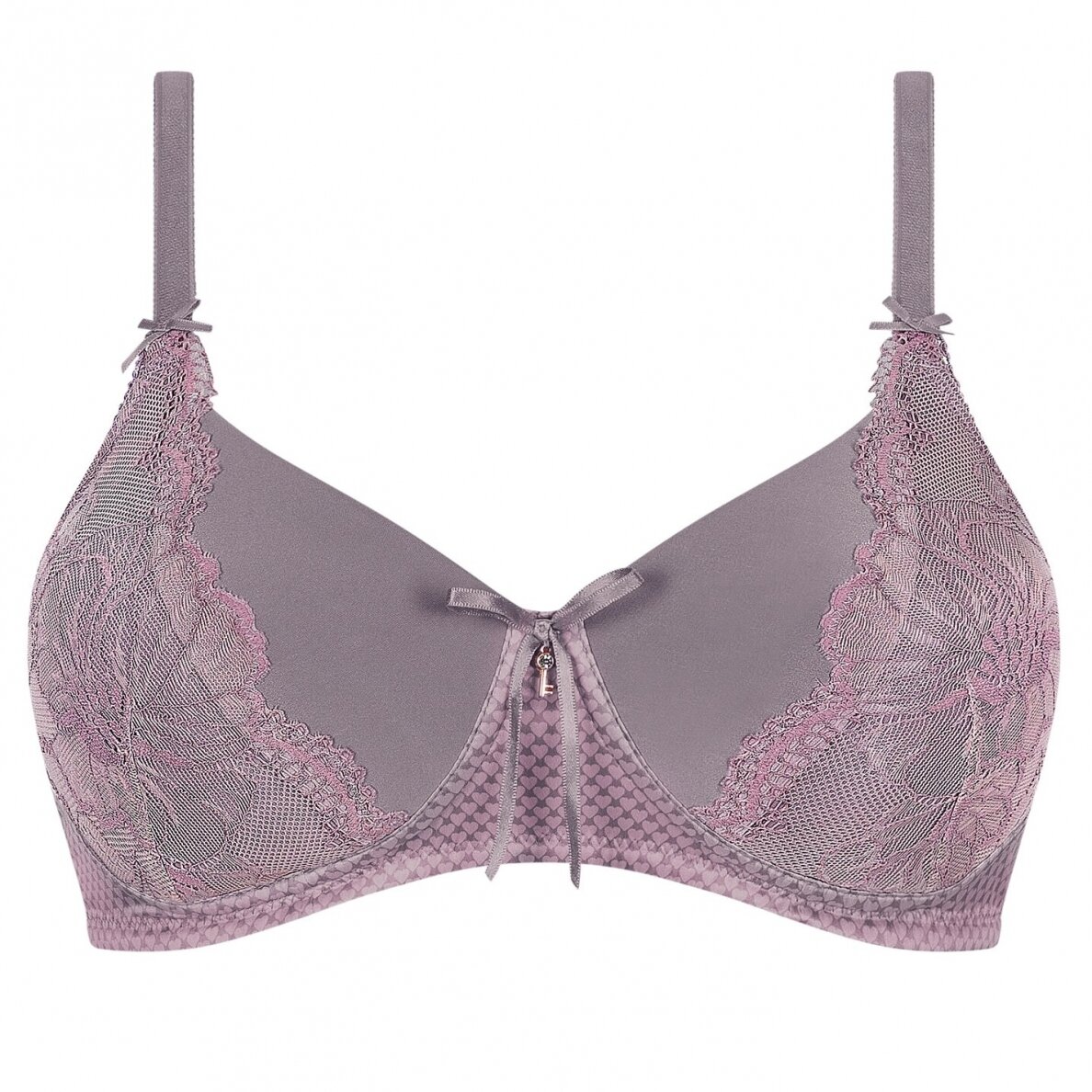Be Amazing Non-wired Padded Bra - Tender taupe/rose kiss 4 Be Amazing Non-wired Padded Bra - Tender taupe/rose kiss 4