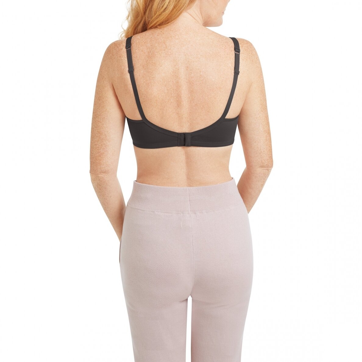 Mara Non-wired Front Closure Padded Bra - Dark Grey 1 Mara Non-wired Front Closure Padded Bra - Dark Grey 1