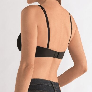 Amber Padded Wire-free Camisole Bra - Black 1 Amber Padded Wire-free Camisole Bra - Black 1
