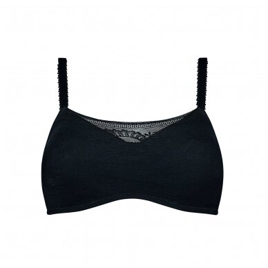 Amber Padded Wire-free Camisole Bra - Black 2 Amber Padded Wire-free Camisole Bra - Black 2