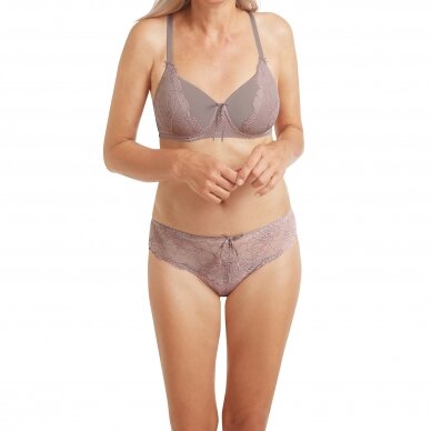 Be Amazing Non-wired Padded Bra - Tender taupe/rose kiss 1 Be Amazing Non-wired Padded Bra - Tender taupe/rose kiss 1