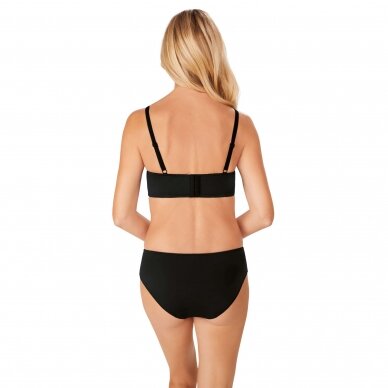 Kyra Padded Wire-Free Bra - Black/Light Nude 2