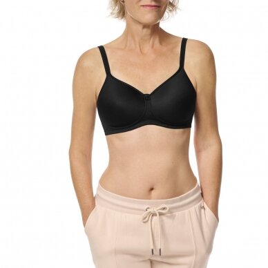 Mara Non-wired Padded Bra - dark blue 1 Mara Non-wired Padded Bra - dark blue 1