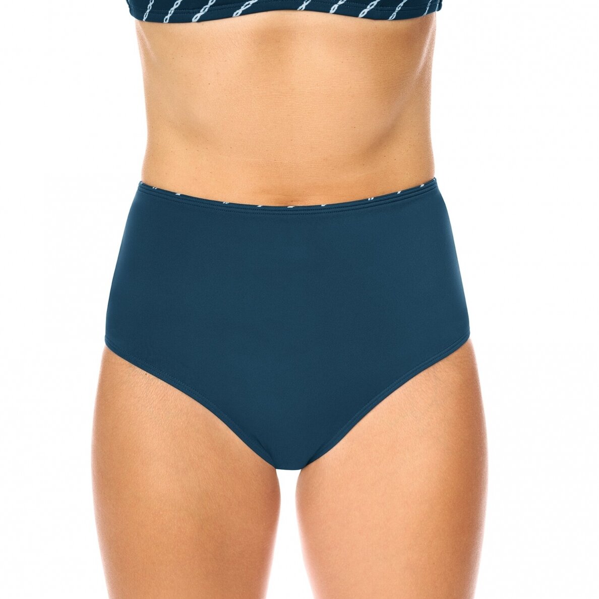 Timeless Chic High-Waist Swim Brief - Dark teal 6 Timeless Chic High-Waist Swim Brief - Dark teal 6