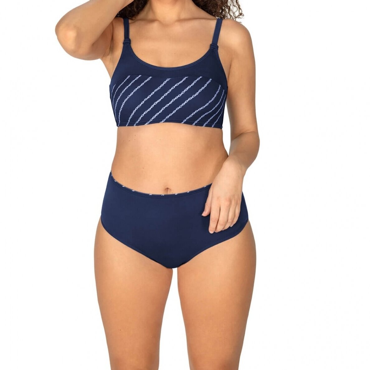 Timeless Chic Two-Piece Bikini Top Timeless Chic Two-Piece Bikini Top
