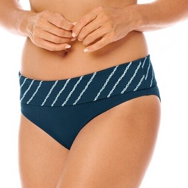 Timeless Chic High-Waist Swim Brief - Dark teal 2 Timeless Chic High-Waist Swim Brief - Dark teal 2