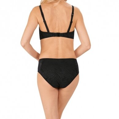 Palma Underwired Padded Bikini Top - black 3