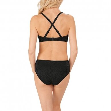 Palma Underwired Padded Bikini Top - black 5