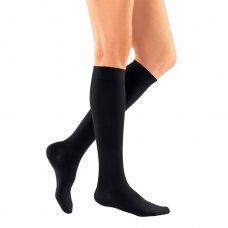 MEDI mj-1 cato vyriškos profilaktinės kompresinės kojinės iki kelių, juodos