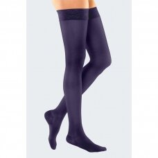 mJ-1 metropole® thigh-length stocking, violet