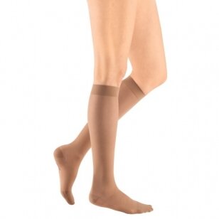 MEDI Sheer&Soft kompresinės kojinės iki kelių uždarais pirštais