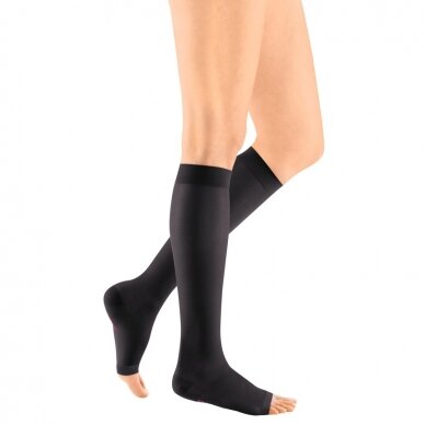 MEDI Sheer&Soft kompresinės kojinės iki kelių atvirais pirštais 1