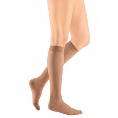 MEDI Sheer&Soft kompresinės kojinės iki kelių uždarais pirštais