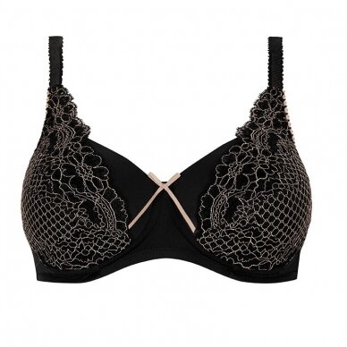 Alina Non-Wired Padded Bra - Black/sand 3 Alina Non-Wired Padded Bra - Black/sand 3
