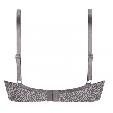 Bliss Padded Wire-Free Bra - Dark grey/light grey 4 Bliss Padded Wire-Free Bra - Dark grey/light grey 4