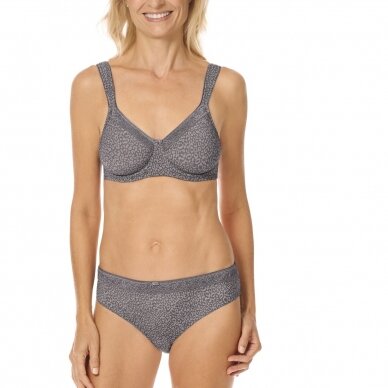 Bliss Padded Wire-Free Bra - Dark grey/light grey Bliss Padded Wire-Free Bra - Dark grey/light grey