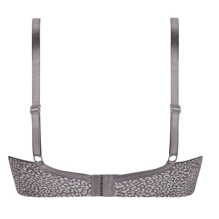 Bliss Padded Wire-Free Bra - Dark grey/light grey 4 Bliss Padded Wire-Free Bra - Dark grey/light grey 4