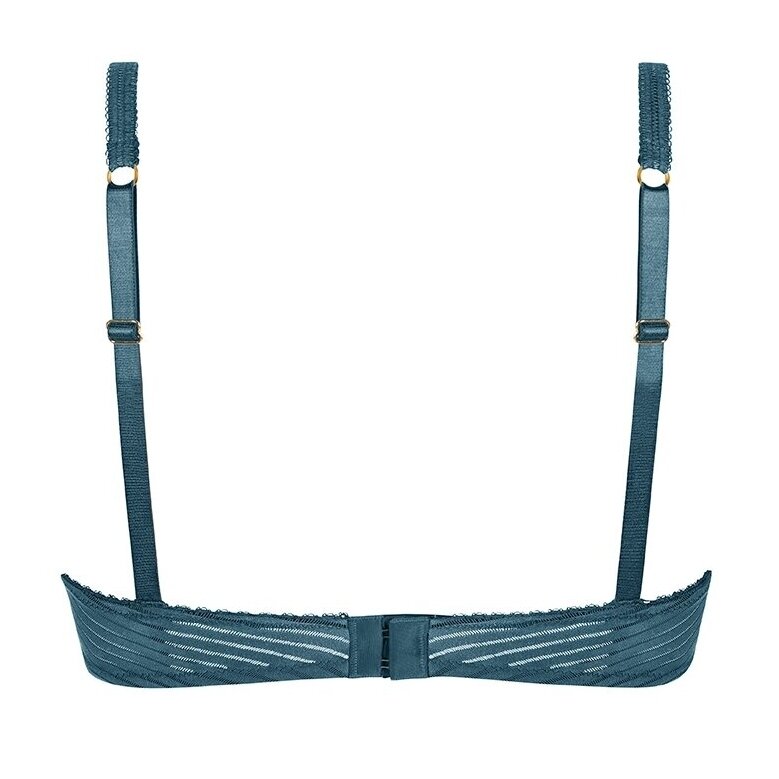 Karolina Non-Wired Padded Bra - blue teal/sand 4 Karolina Non-Wired Padded Bra - blue teal/sand 4