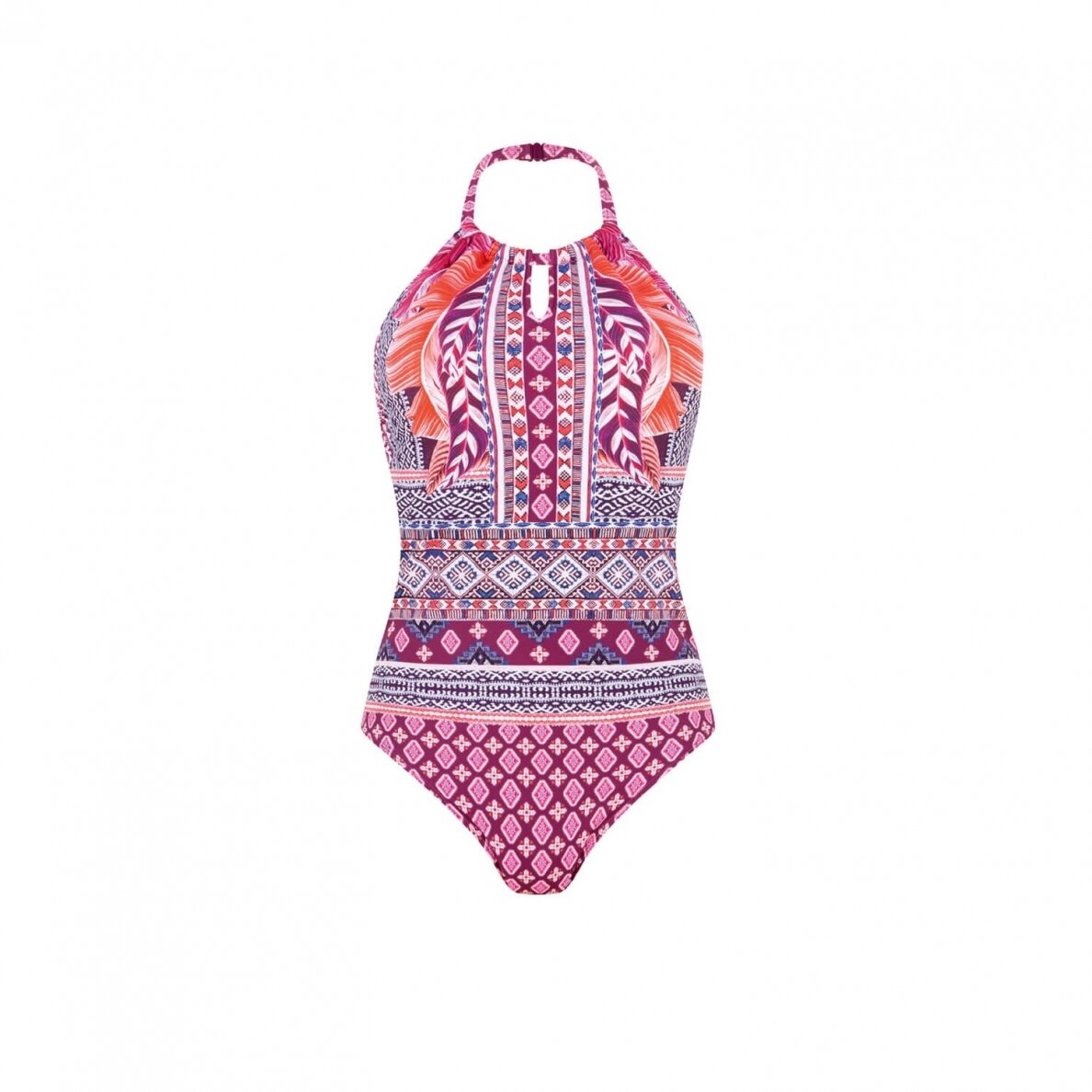 Vientisas maudymosi kostiumėlis Boho Vibes, margas 6