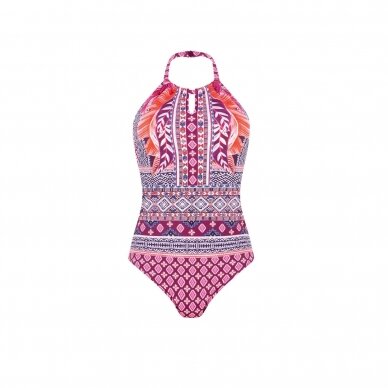Vientisas maudymosi kostiumėlis Boho Vibes, margas 6 Vientisas maudymosi kostiumėlis Boho Vibes, margas 6